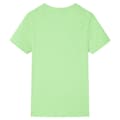 Miniatyrbild 2 av 7: T-shirt för barn neongrön 92