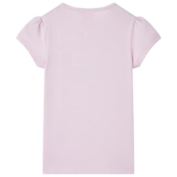 T-shirt för barn lila 140