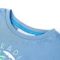 Miniatyrbild 3 av 7: T-shirt för barn mellanblå 116