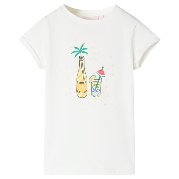 T-shirt för barn ecru 116