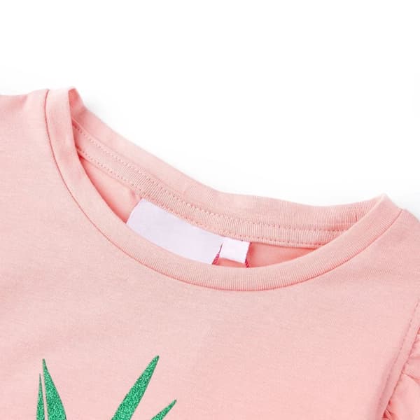 T-shirt för barn rosa 140