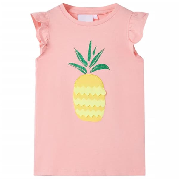 T-shirt för barn rosa 140