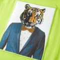Miniatyrbild 4 av 7: T-shirt med korta ärmar för barn limegrön 128