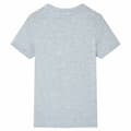 Miniatyrbillede 2 af 7: Kortærmet T-shirt til børn str. 128 grå