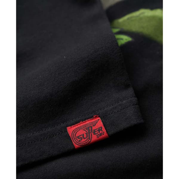 Superdry Kortärmad T-shirt Tattoo Graphic Loose Svart L Man