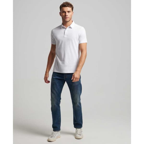 Superdry Långärmad Piké Studios Jersey Vit 2XL Man