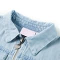 Miniatyrbillede 3 af 8: vidaXL Onesie til børn str. 104 med korte ærmer lyseblå