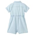 Miniatyrbillede 2 af 8: vidaXL Onesie til børn str. 104 med korte ærmer lyseblå
