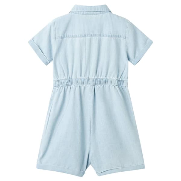 vidaXL Onesie til børn str. 92 med korte ærmer lyseblå
