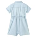 Miniatyrbilde 2 av 8: vidaXL Onesie for barn med korte ermer myk blå 140