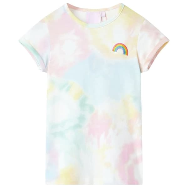 vidaXL T-shirt til børn str. 140 flerfarvet