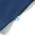 Miniatyrbillede 6 af 7: vidaXL Poloshirt til børn str. 128 mørkeblå