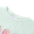 Miniatyrbillede 3 af 7: vidaXL T-shirt til børn str. 116 lys mintgrøn
