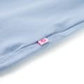 Miniatyrbillede 5 af 7: vidaXL T-shirt til børn str. 140 blå
