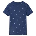 Miniatyrbillede 2 af 7: vidaXL T-shirt til børn str. 116 mørkeblå