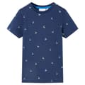 Miniatyrbillede 1 af 7: vidaXL T-shirt til børn str. 116 mørkeblå