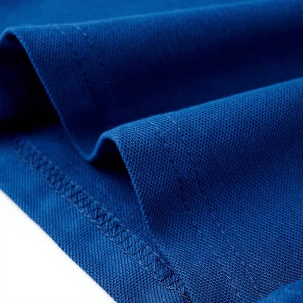 vidaXL Poloshirt til børn str. 116 mørkeblå