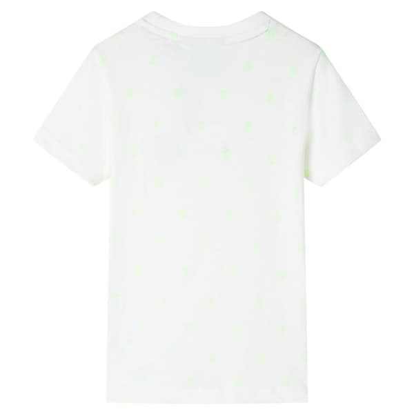 vidaXL Lasten T-paita ecru 116