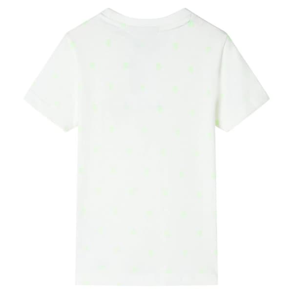 vidaXL Lasten T-paita ecru 128