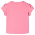 Miniatyrbild 2 av 7: vidaXL T-shirt för barn klar puderrosa 128