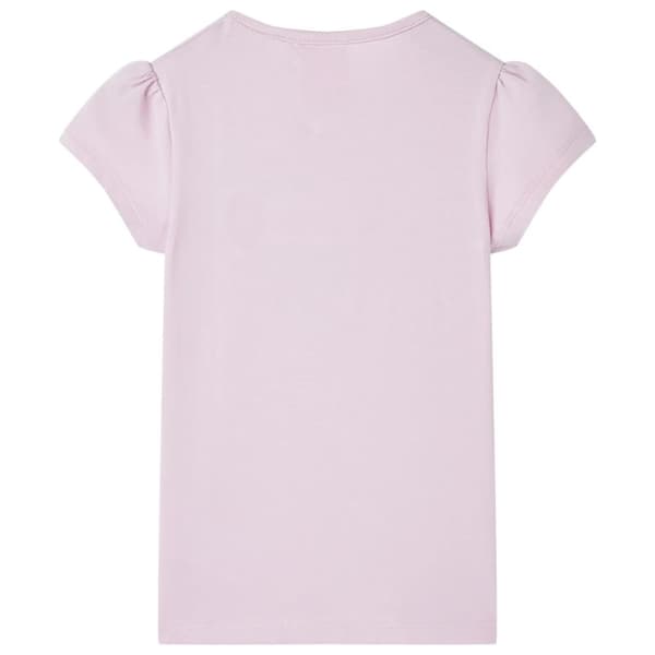 vidaXL T-shirt för barn lila 92