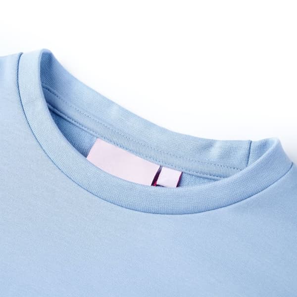 vidaXL Sweatshirt til børn str. 140 blå