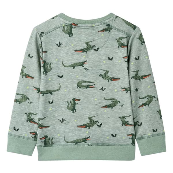 vidaXL Lasten collegepaita meleerattu vaalea khaki 116