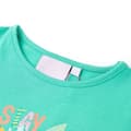 Miniatyrbillede 3 af 7: vidaXL T-shirt til børn str. 104 mintgrøn
