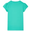 Miniatyrbillede 2 af 7: vidaXL T-shirt til børn str. 104 mintgrøn