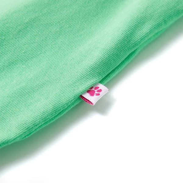 vidaXL T-shirt för barn ljusgrön 128
