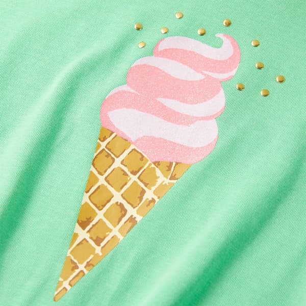 vidaXL T-shirt för barn ljusgrön 92