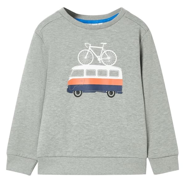 vidaXL Barntröja ljus khaki melange 116