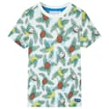 Miniatyrbild 1 av 7: vidaXL T-shirt med korta ärmar för barn flerfärgad 116