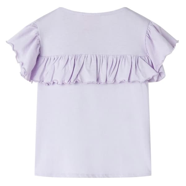 vidaXL T-shirt för barn lila 104