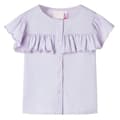 Miniatyrbild 1 av 7: vidaXL T-shirt för barn lila 104
