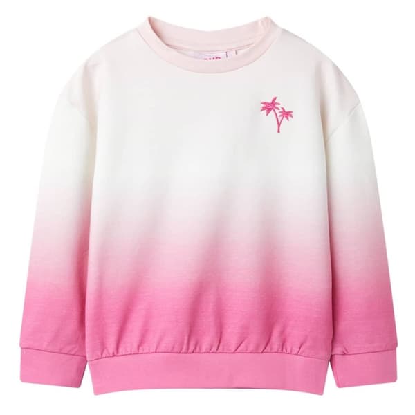 vidaXL Barntröja ljus rosa 128