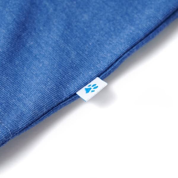 vidaXL Singlet for barn blå melert 92