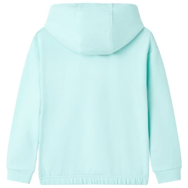 vidaXL Barnhoodie ljus aqua 128