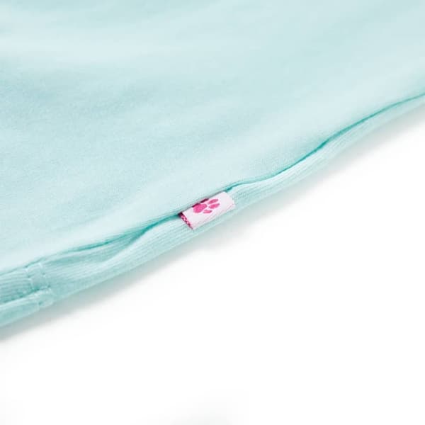 vidaXL T-shirt för barn aquablå 140