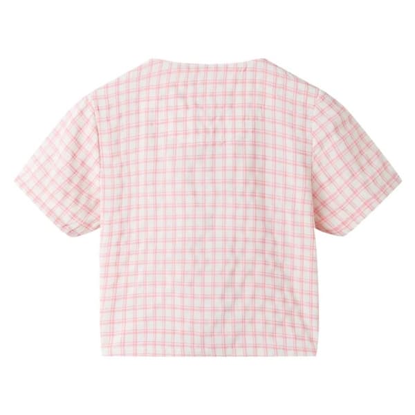 vidaXL T-shirt för barn ecru 140