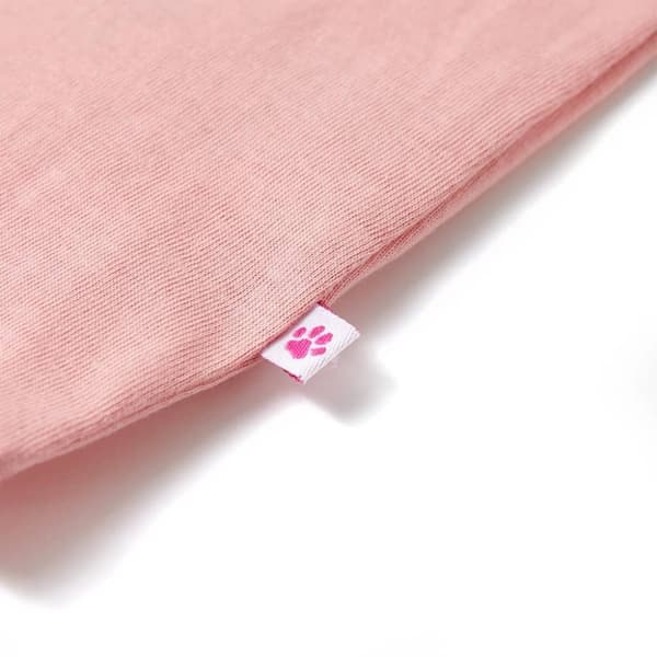 vidaXL Lasten T-paita keskipinkki 128