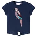 Miniatyrbillede 1 af 7: vidaXL T-shirt til børn str. 128 marineblå