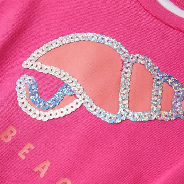 vidaXL T-shirt til børn str. 128 pink