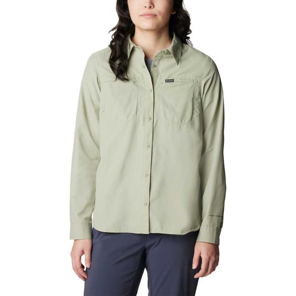 Columbia Lang ærmet Skjorte Silver Ridge™ 3.0 Grøn XL Kvinde
