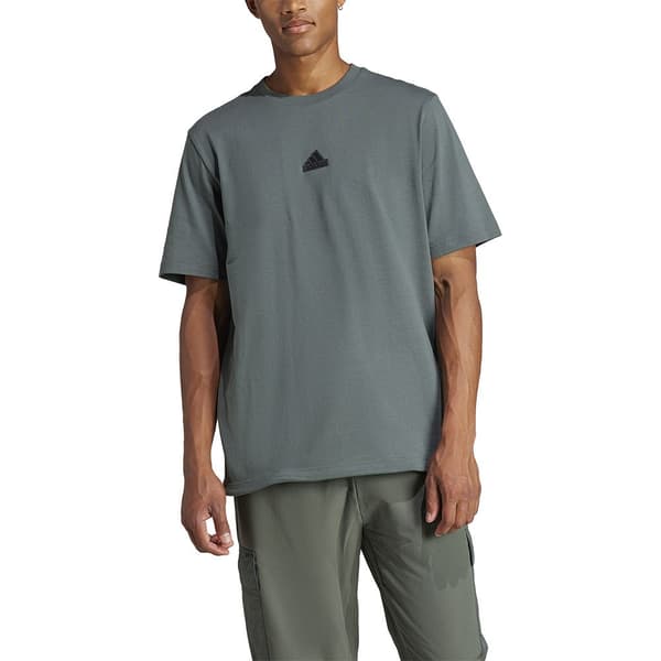 Adidas Kortärmad T-shirt City Escape Q1 Grönt XL Man