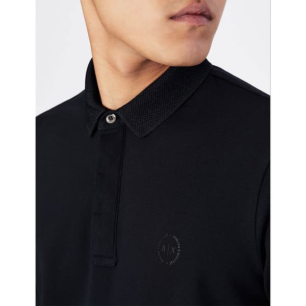 Armani Exchange 8nzf79_zj81z Kortærmet Polo Blå L Mand