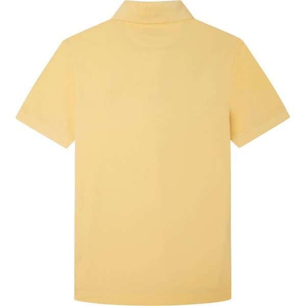 FaÇonnable Kortärmad Piké Pima Birdie Gul XL Man