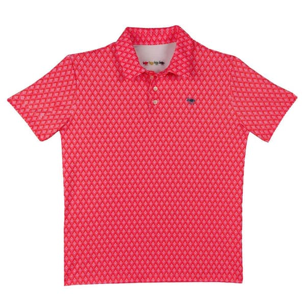 Oxy Golf Lyhythihainen Poolo Diamond Red  XL