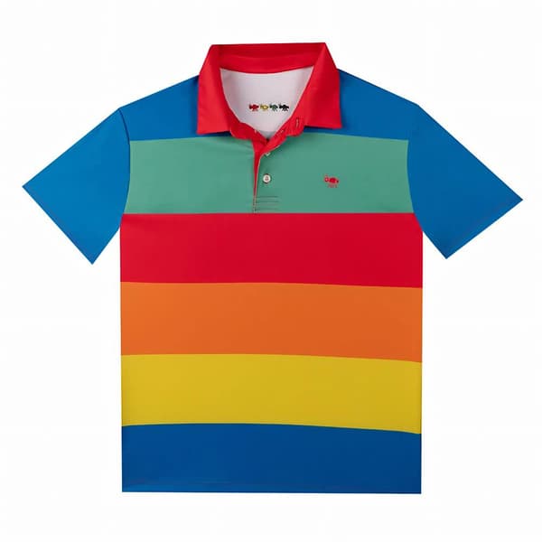 Oxy Golf Lyhythihainen Poolo Rainbow  M