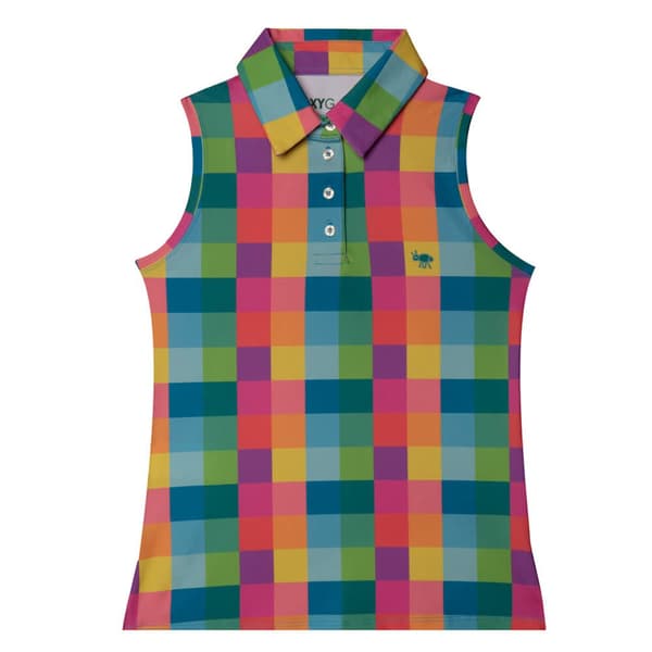 Oxy Golf ärmlös Piké Rubik  M